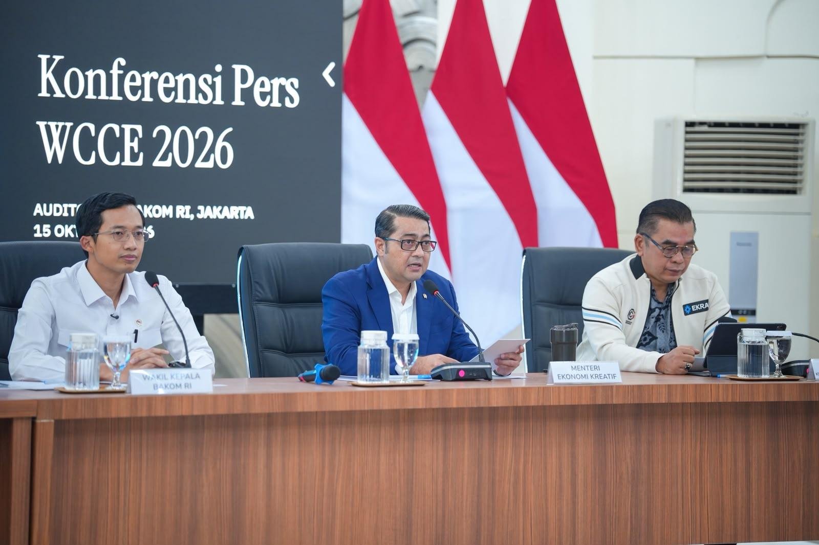 WCCE 2026 Perkuat Kepemimpinan Ekonomi Kreatif Indonesia di Tingkat Global