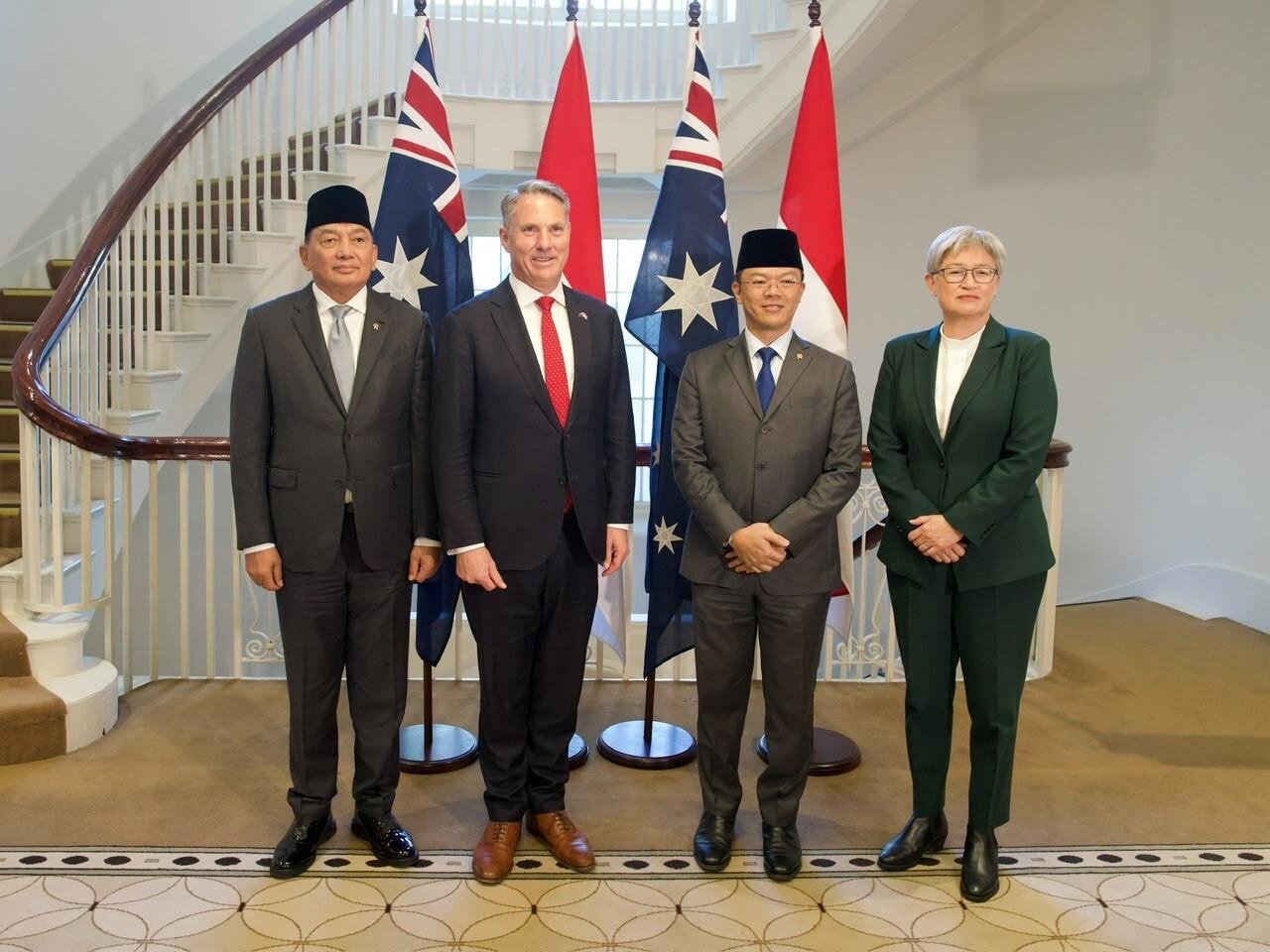 Indonesia dan Australia Gelar Pertemuan 2+2 ke-10 di Melbourne, Perkuat Kemitraan Strategis