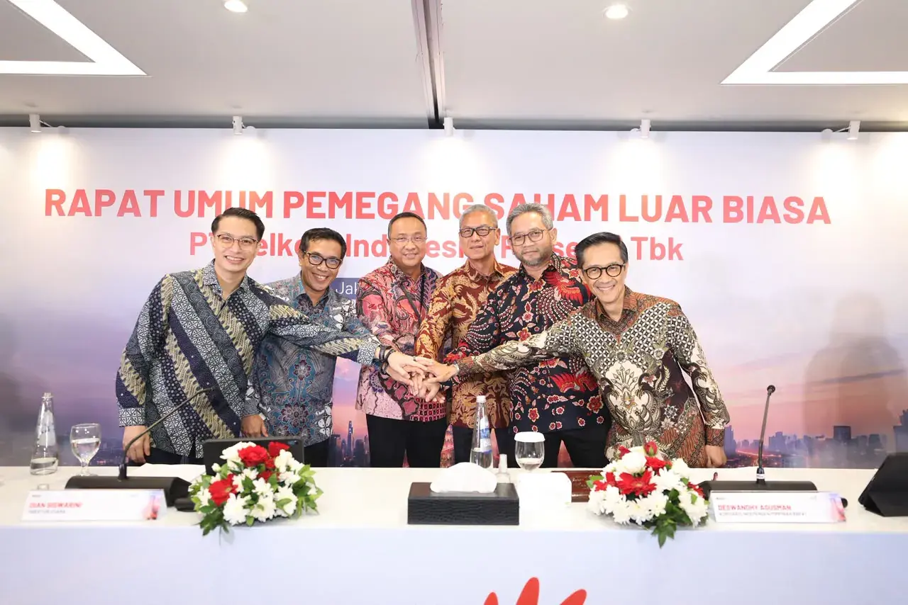 RUPSLB Telkom 2026 Setujui Spin-Off InfraCo dan Perubahan Pengurus