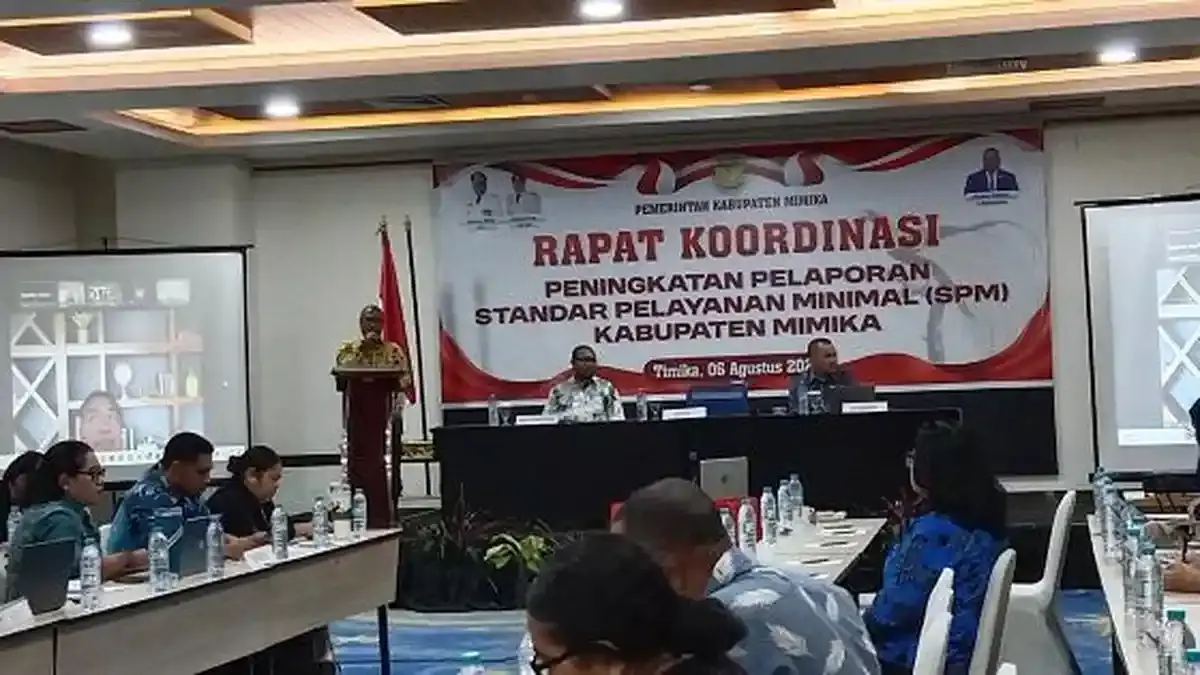 Kemendagri Minta Pemkab Mimika Perkuat Pelayanan Dasar, Pemenuhan SPM Tak Boleh Sekadar Administrasi