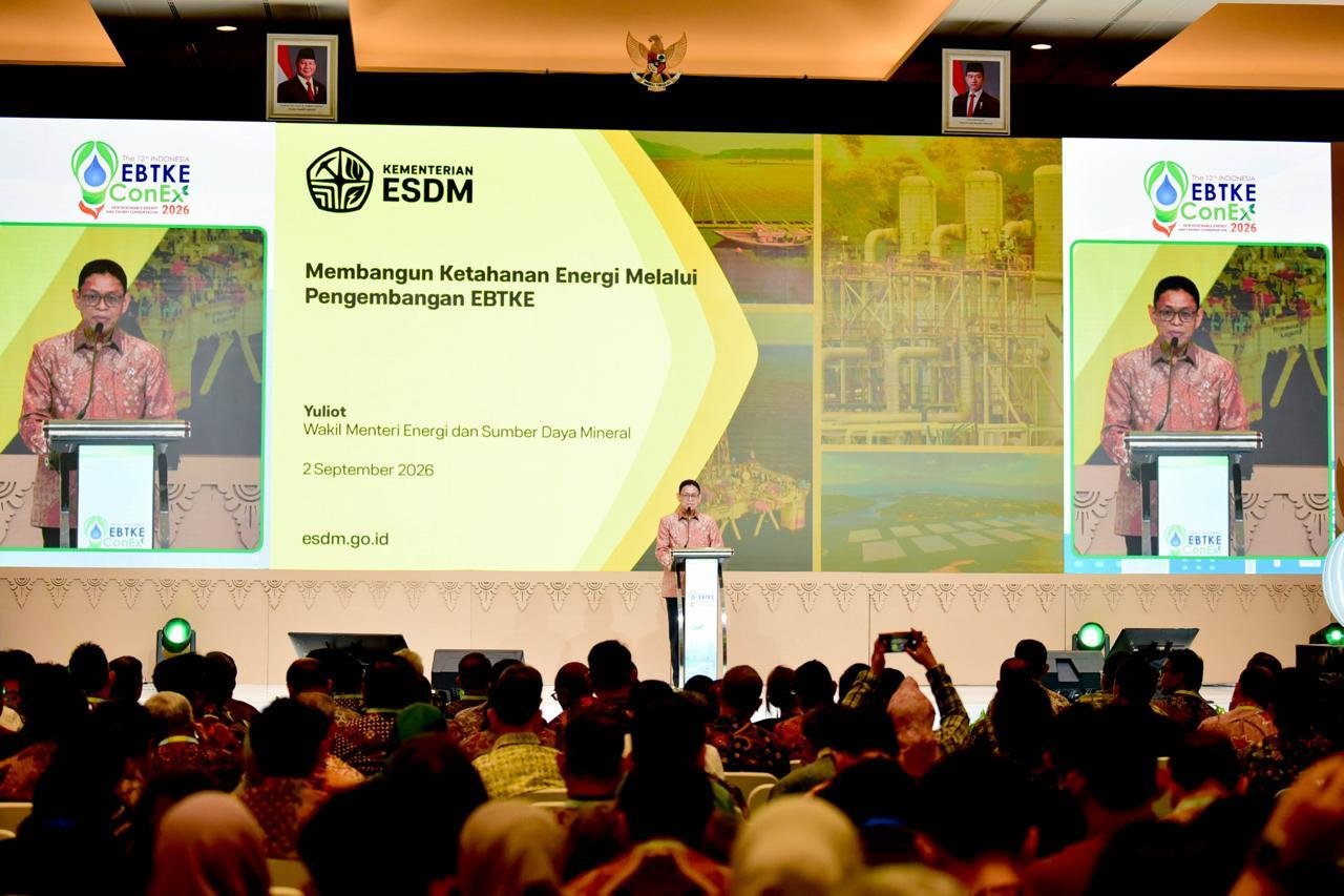 Pemerintah Buka IndoEBTKE ConEx 2026, Targetkan 42,6 GW Energi Baru Terbarukan