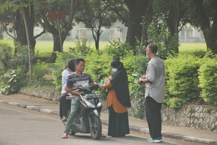 Kabut Asap Selimuti Sabang, Dinkes Bagikan 5.000 Masker untuk Lindungi Warga