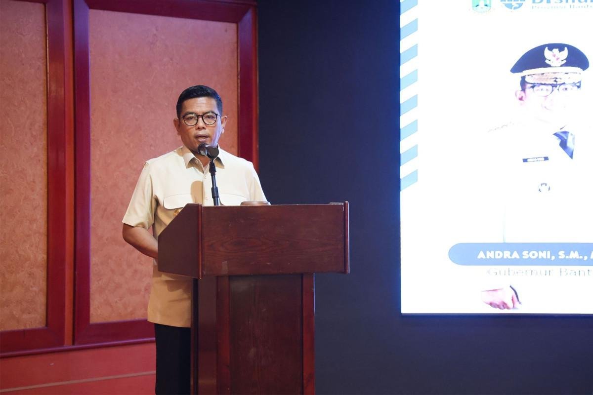 Gubernur Andra Soni Dorong Percepatan Double Track dan KRL Rangkasbitung–Merak