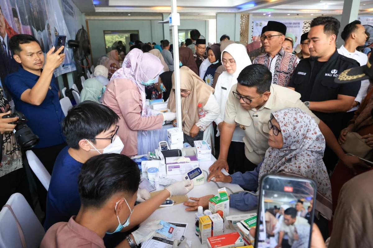 Program CKG di Banten Tembus 7,2 Juta Warga, Andra Soni: Kesadaran Meningkat