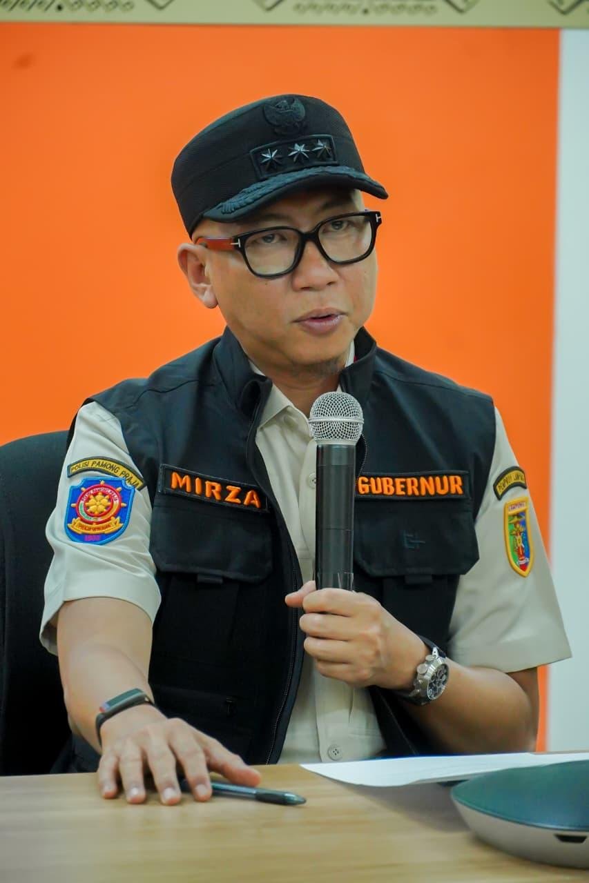Gubernur Lampung Imbau Masyarakat Waspada Pasca Erupsi Gunung Anak Krakatau
