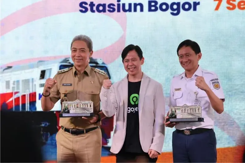 KAI, Gojek, dan Pemkot Bogor Bangun Ekosistem Transportasi Terintegrasi