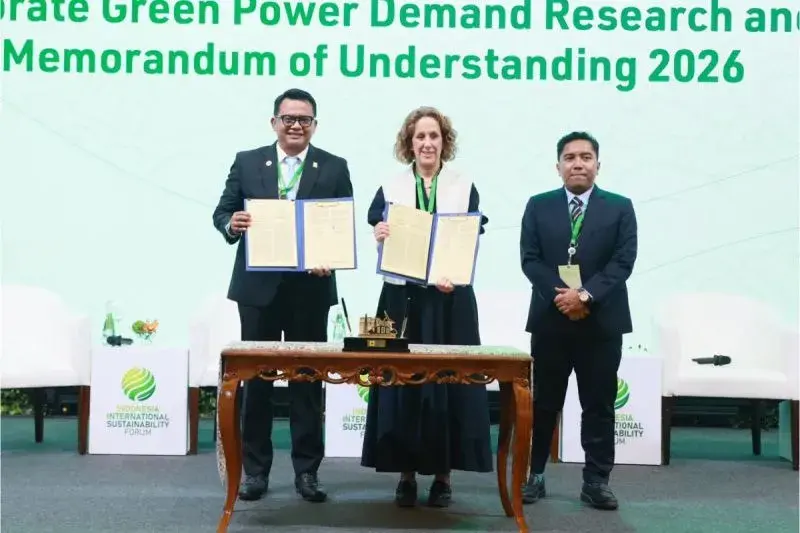PLN Gandeng RE100 Kembangkan Produk Energi Hijau di Forum ISF 2026