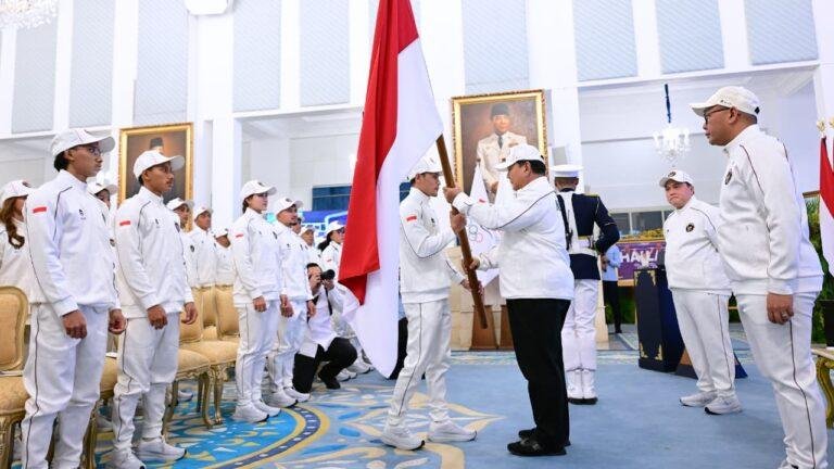 Presiden Prabowo Lepas 432 Atlet Indonesia ke Asian Games Aichi-Nagoya 2026