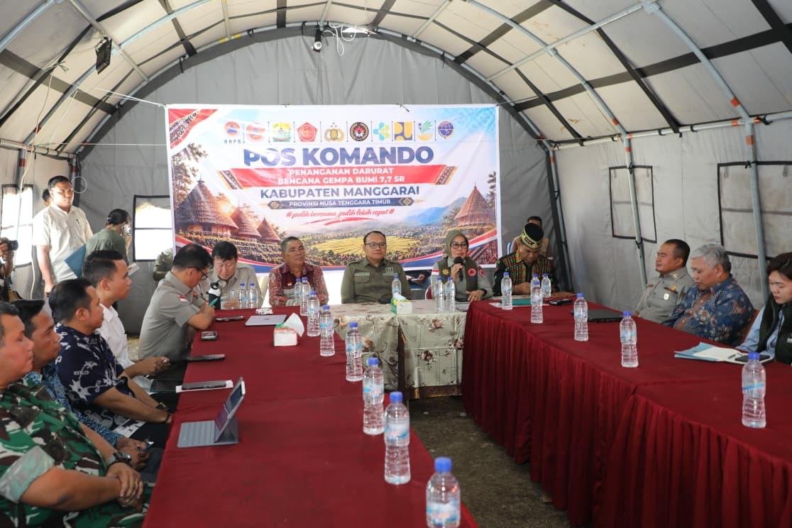 Hasil Pantauan Ombudsman di Manggarai dan Manggarai Barat: Butuh Tambahan Tenda dan Percepatan Huntara