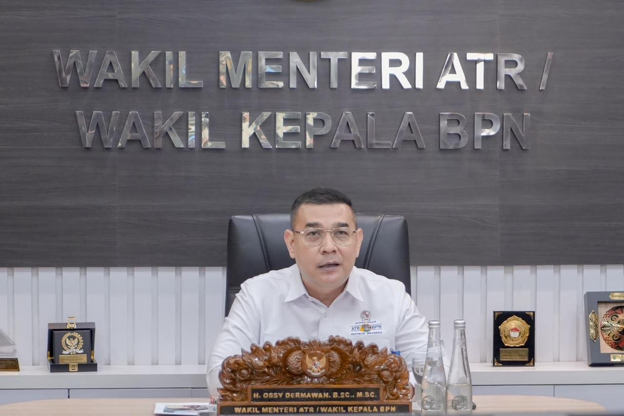 Wamen ATR Ossy: Integrasi Data Hak, Tata Ruang, dan Nilai Tanah Kunci Tata Kelola Pertanahan